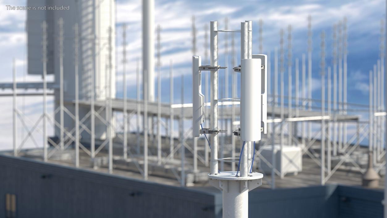 Dual Polarization Sector Antenna 3D