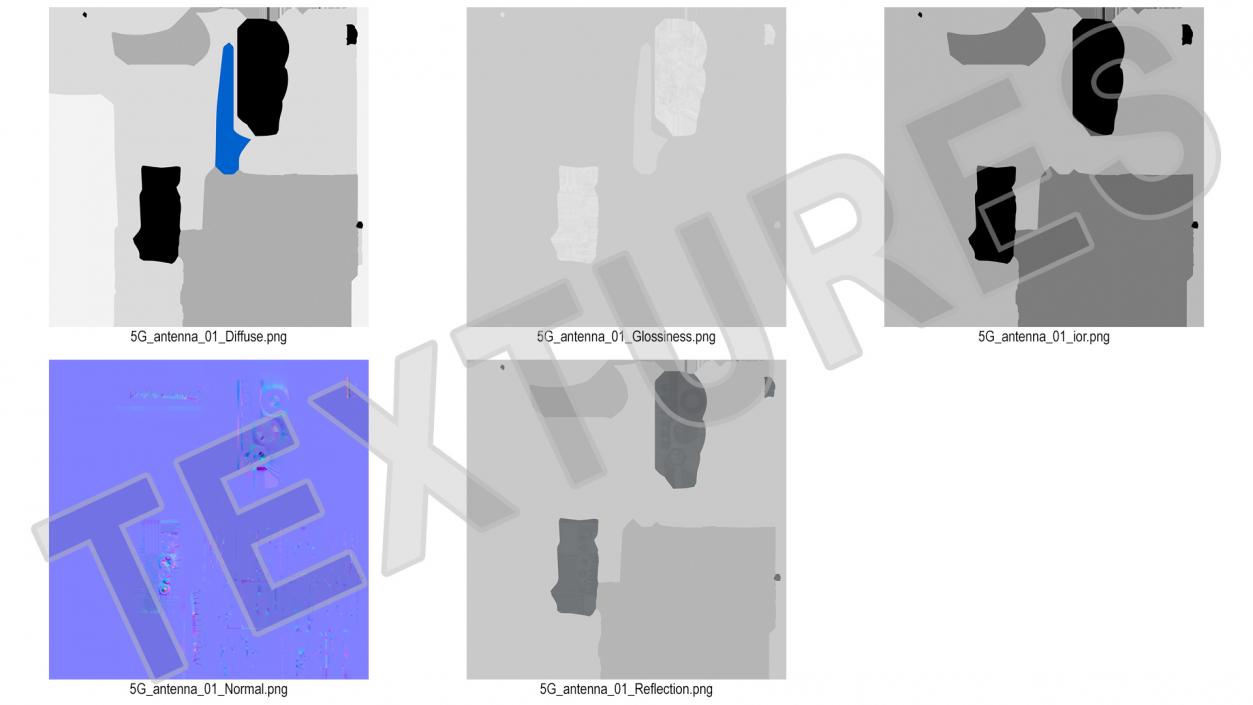 Dual Polarization Sector Antenna 3D