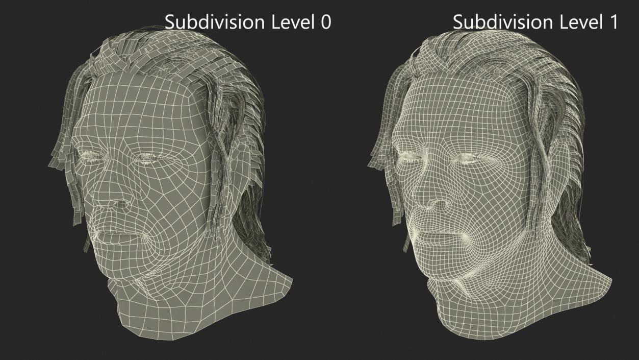 3D model American Indian Head