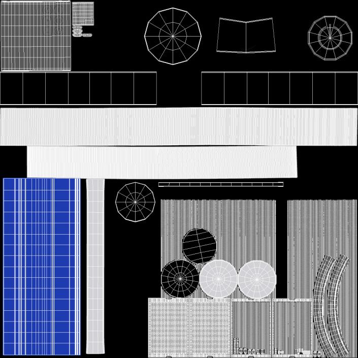 Bladeless Table Fan 3D model