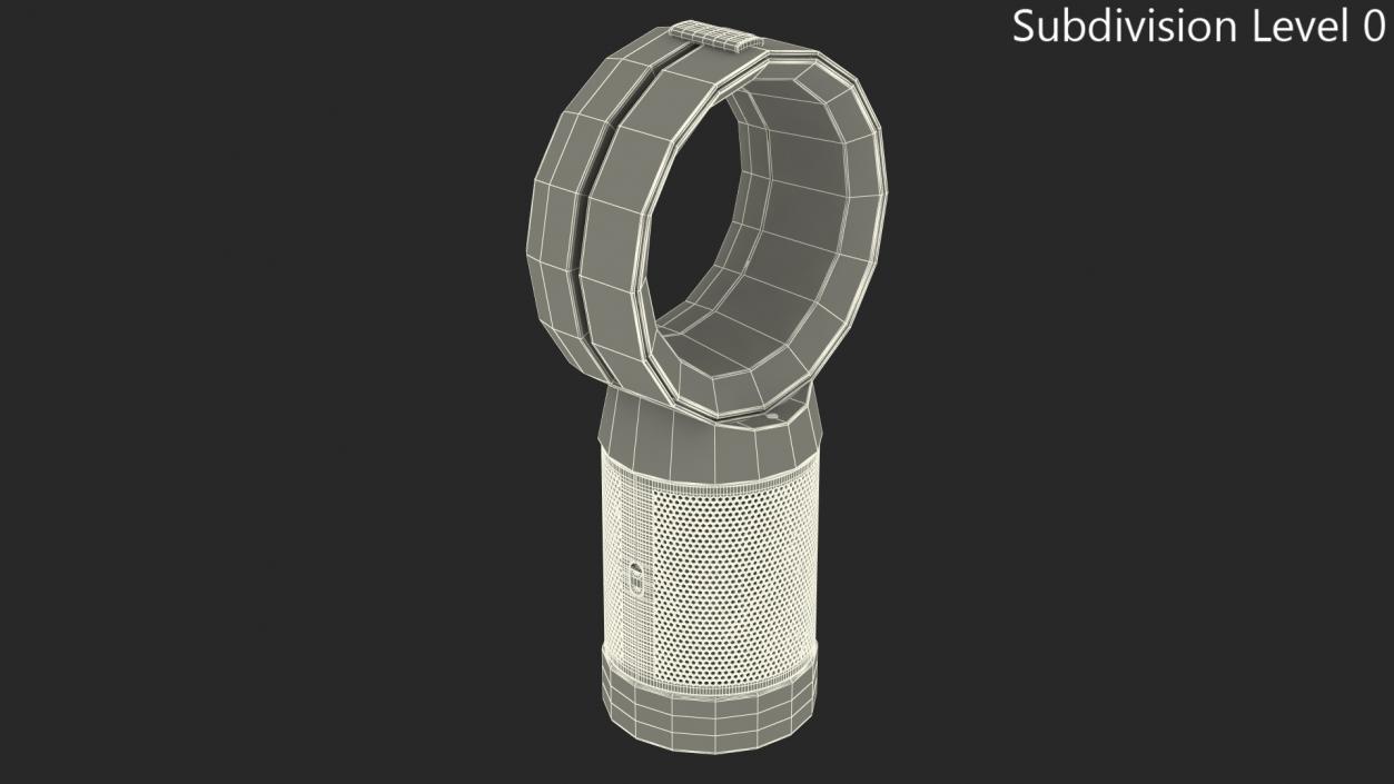 Bladeless Table Fan 3D model