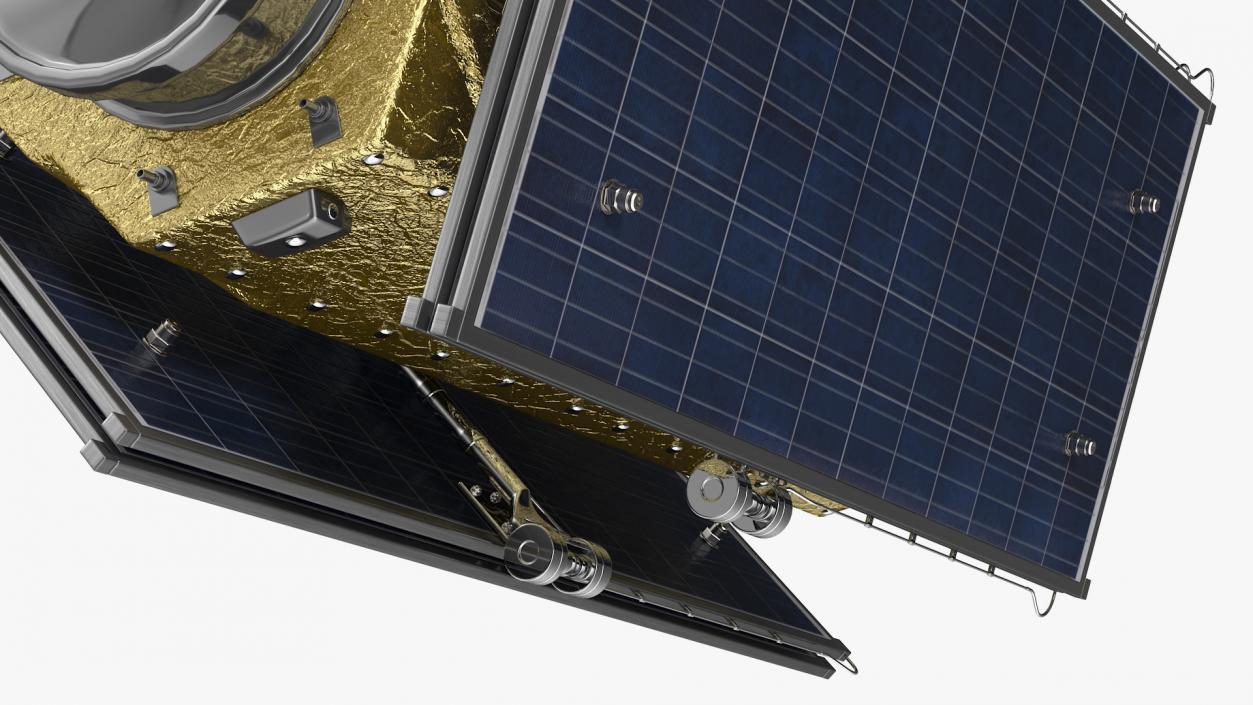 3D model Payload Fairing with Communications Satellite