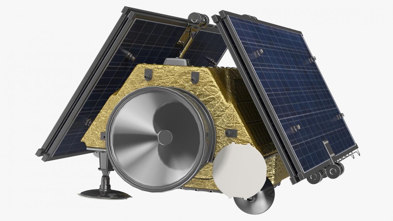 3D model Payload Fairing with Communications Satellite