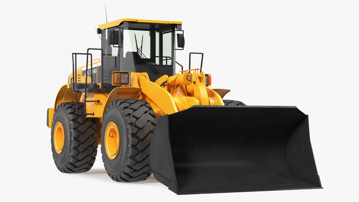 Front End Wheel Loader 3D