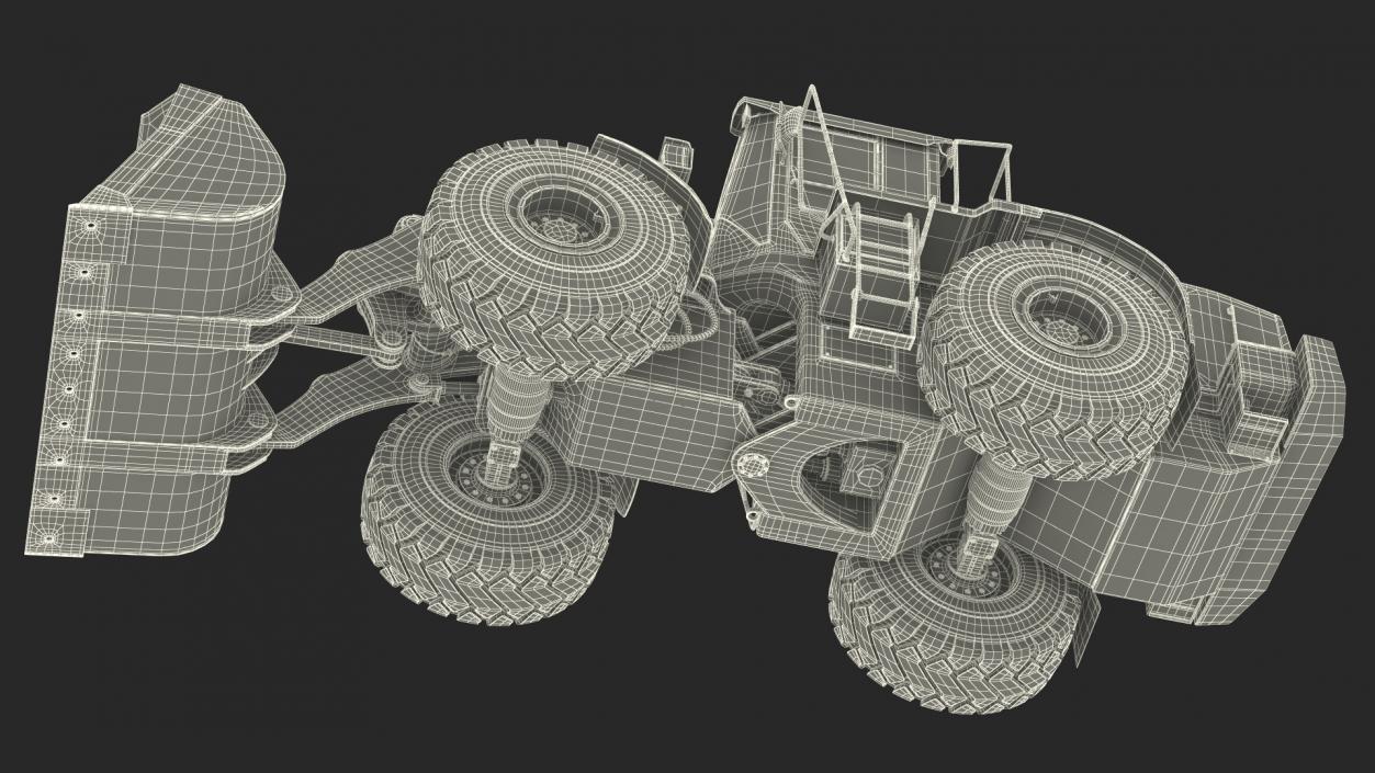 Front End Wheel Loader 3D