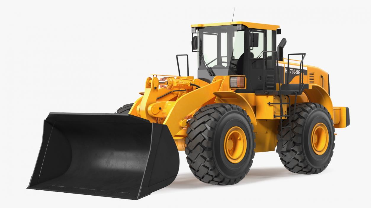 Front End Wheel Loader 3D