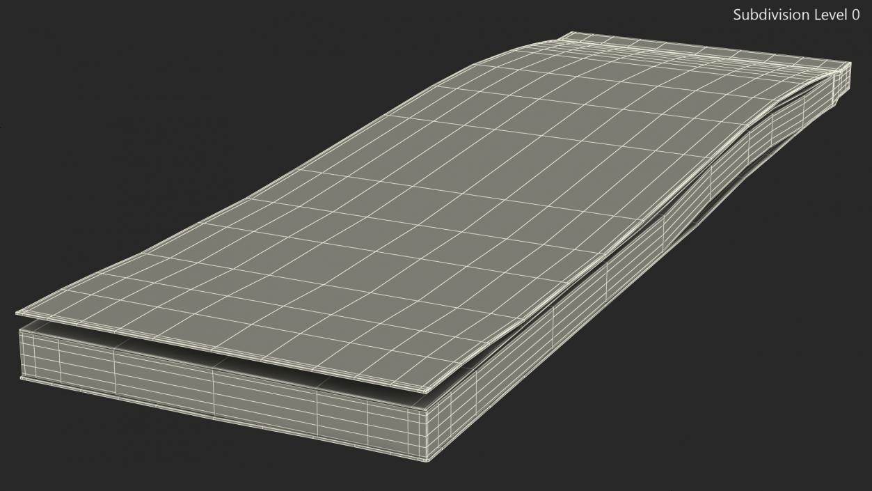 3D Cheque Book Closed model