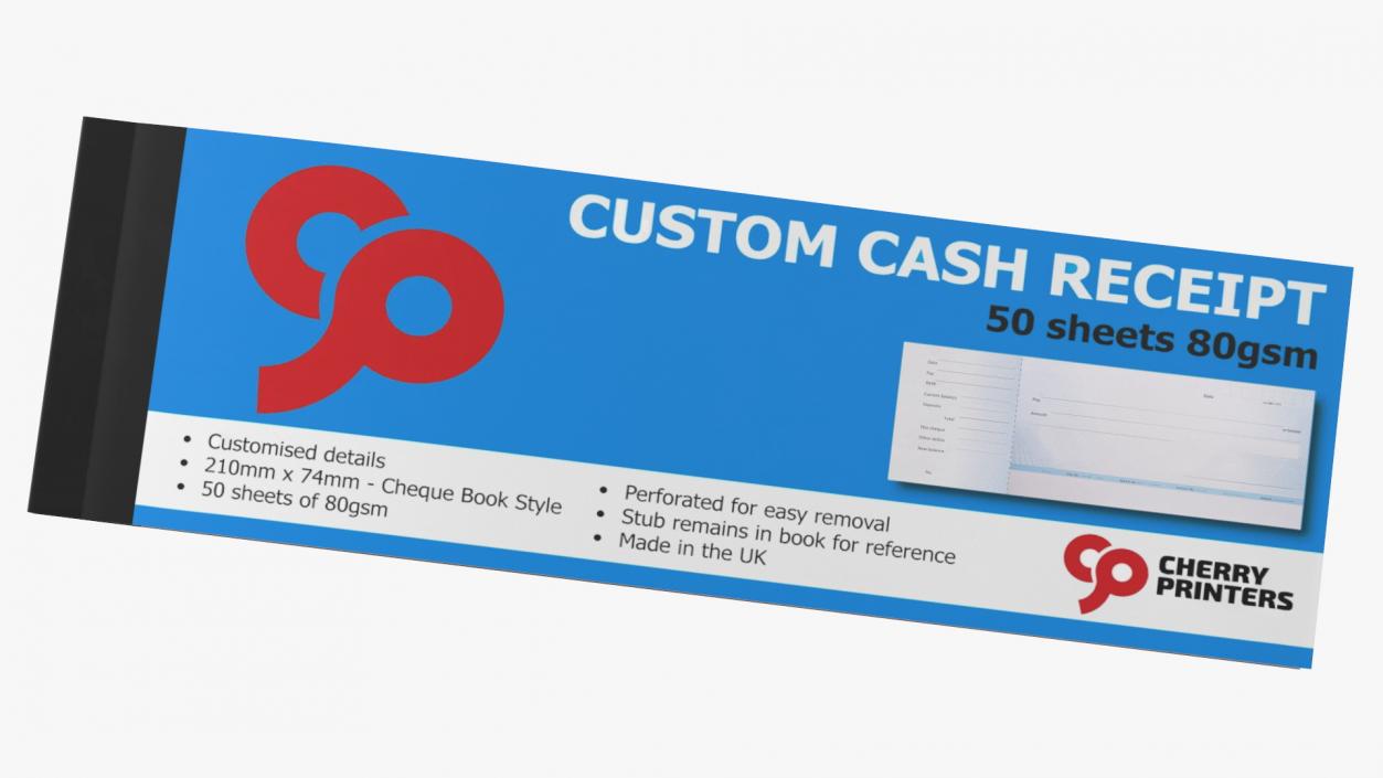 3D Cheque Book Closed model