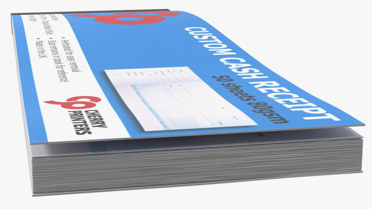 3D Cheque Book Closed model