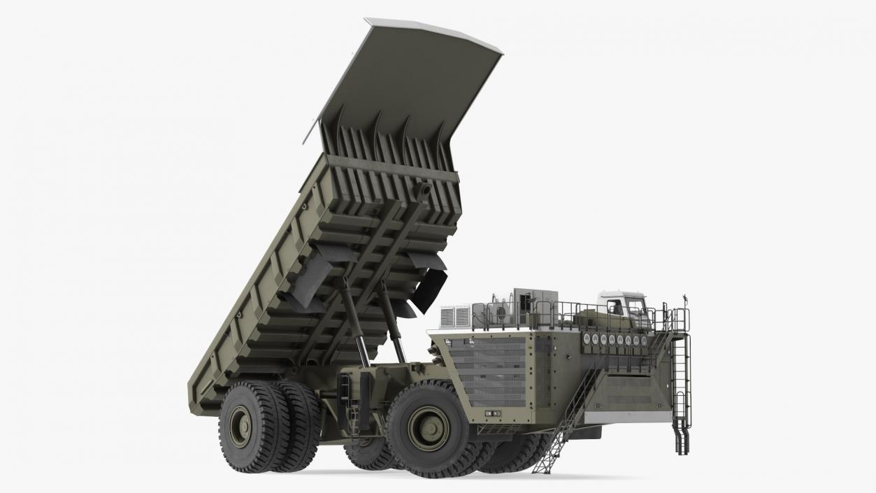 3D Haul Truck Raised Bed