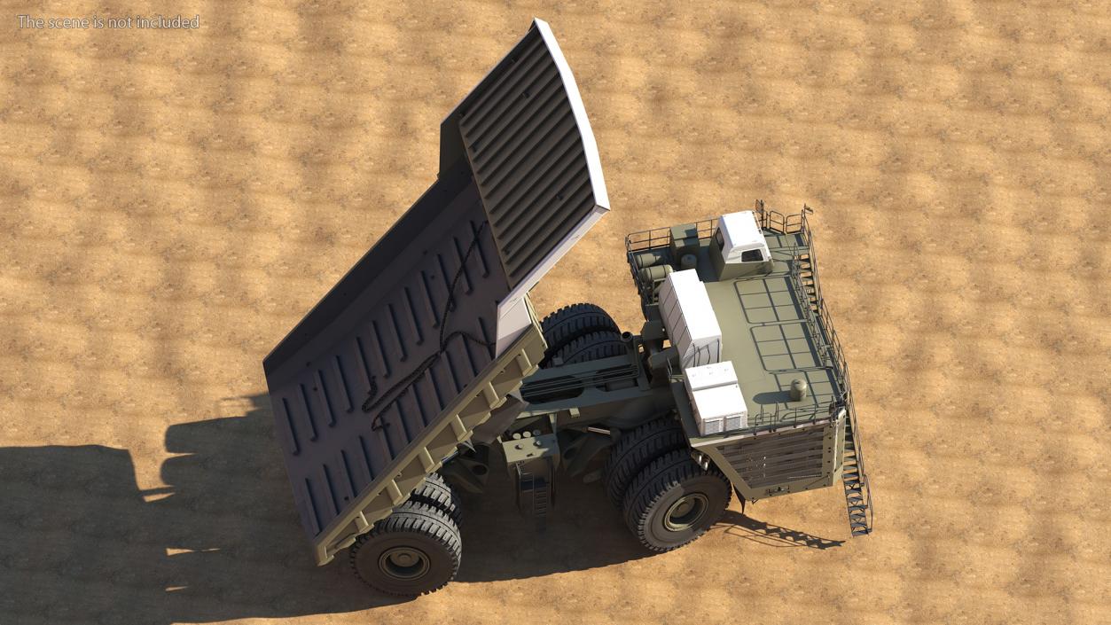 3D Haul Truck Raised Bed