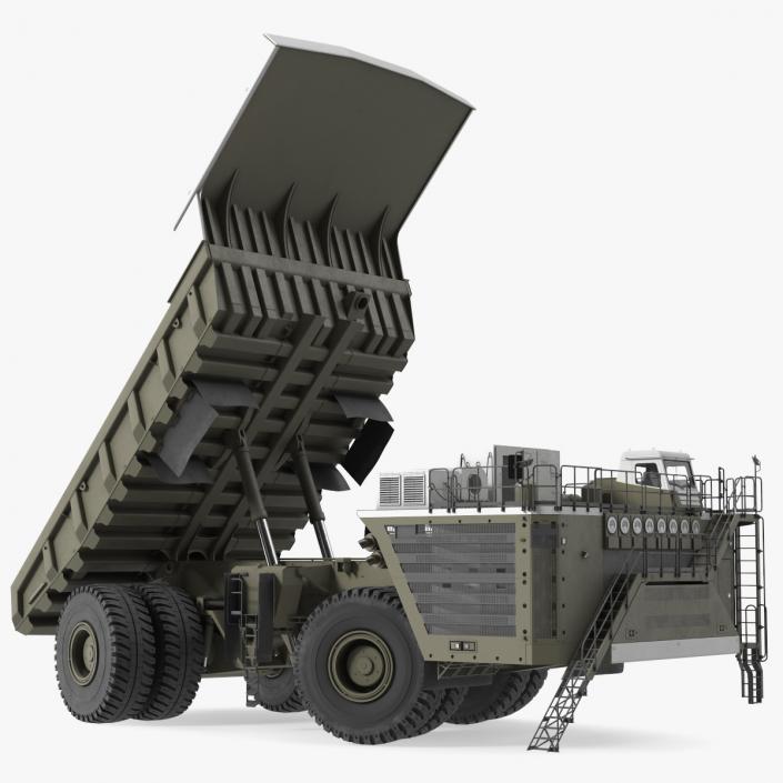 3D Haul Truck Raised Bed