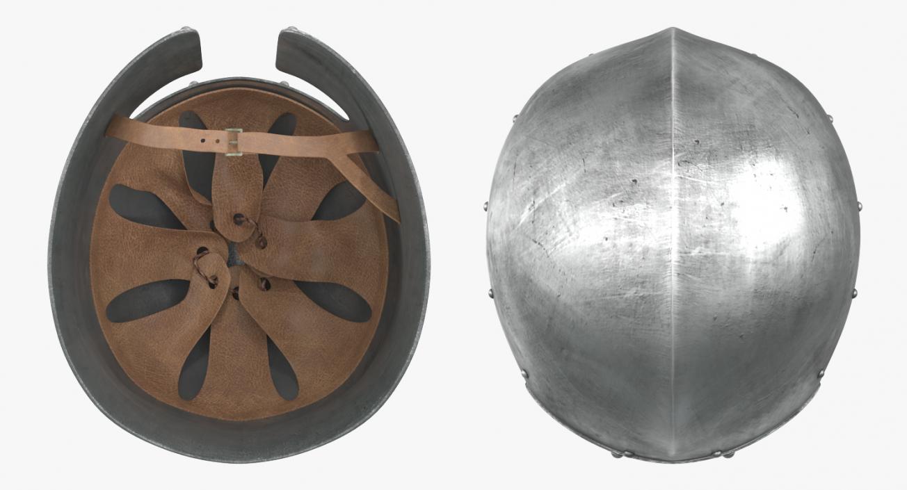 Medieval Helmets Collection 2 3D model