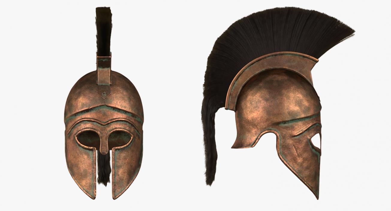 Medieval Helmets Collection 2 3D model