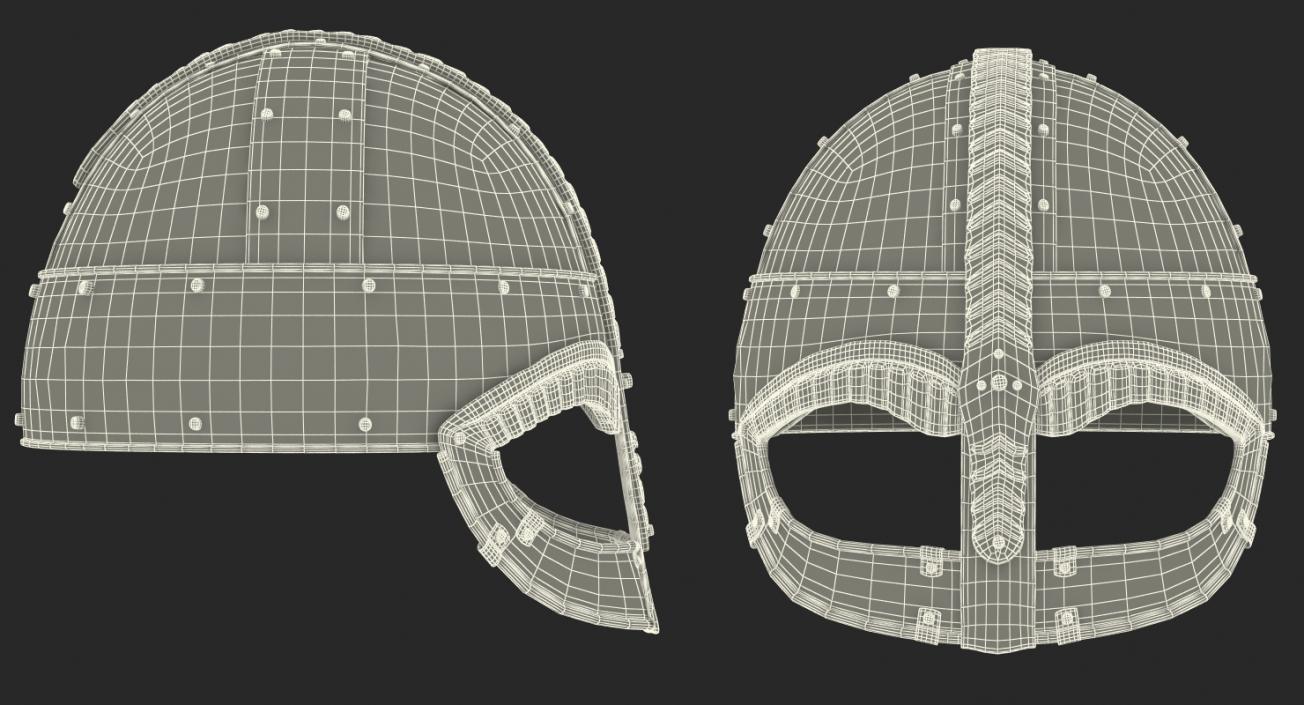 Medieval Helmets Collection 2 3D model