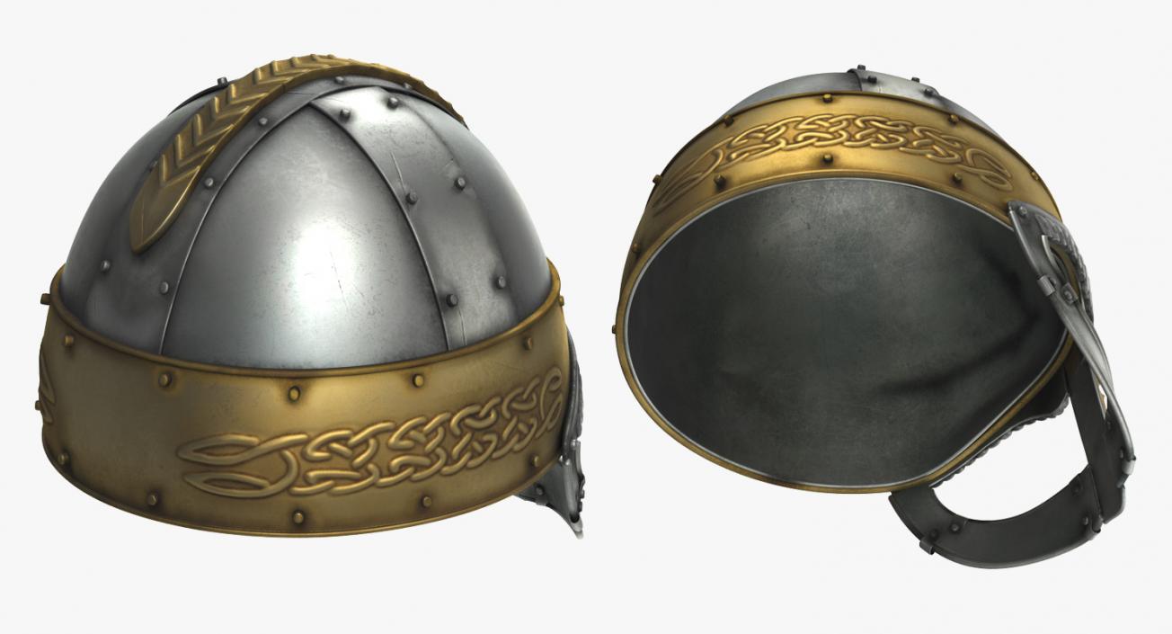 Medieval Helmets Collection 2 3D model