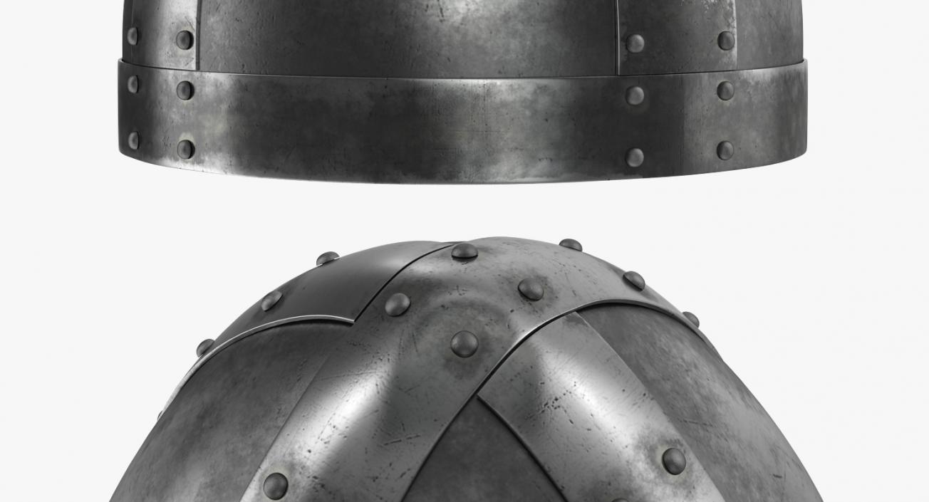 Medieval Helmets Collection 2 3D model