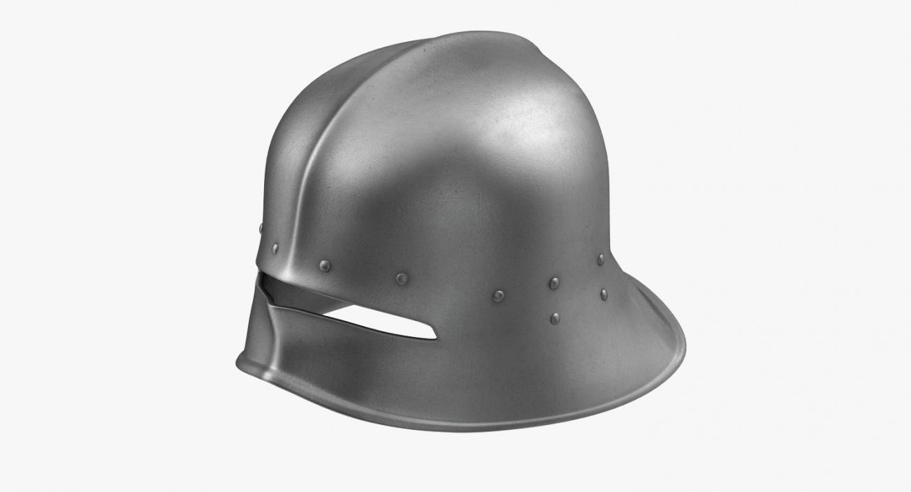 Medieval Helmets Collection 2 3D model