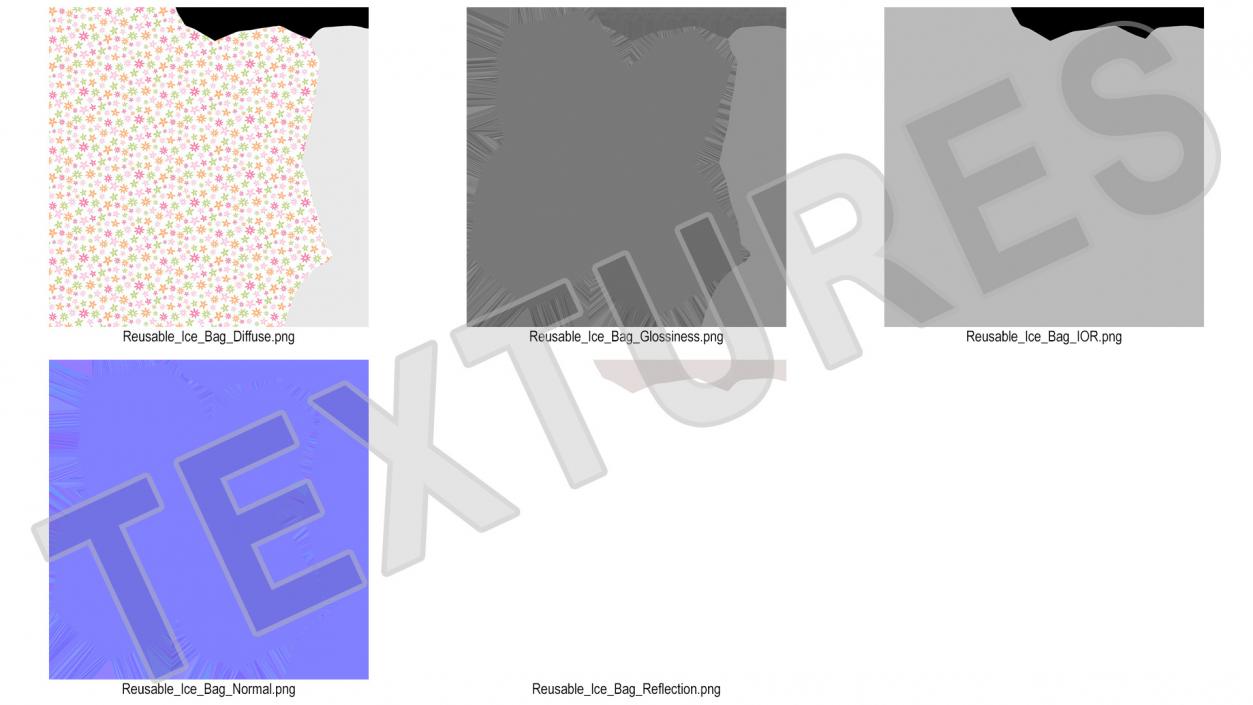 3D Ice Bag for Injuries(1) model