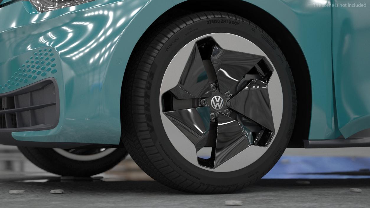 3D Volkswagen ID3 Makena Turquoise