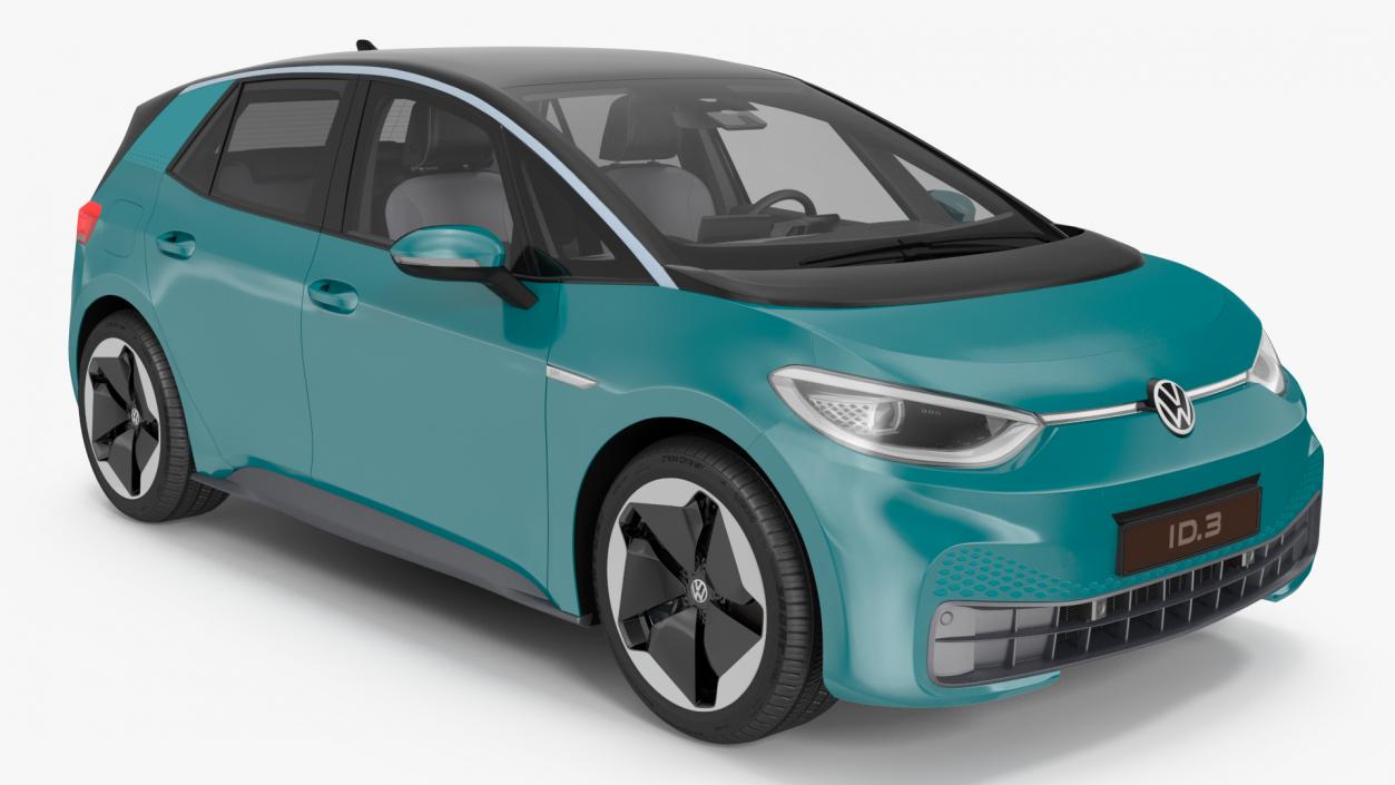 3D Volkswagen ID3 Makena Turquoise