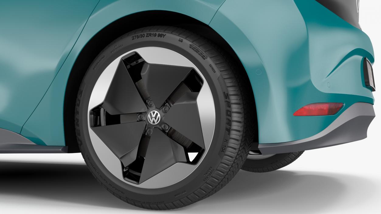 3D Volkswagen ID3 Makena Turquoise