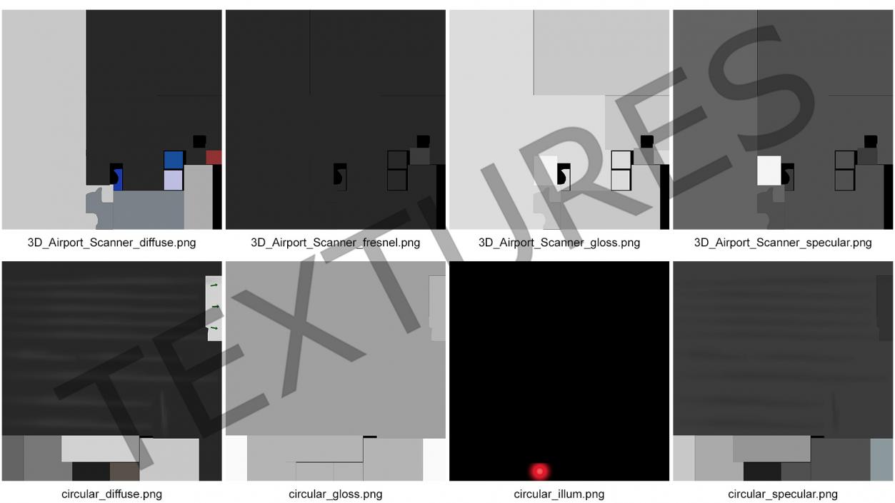 Baggage Screening System 3D model