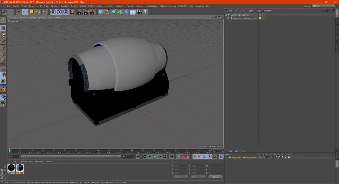 Baggage Screening System 3D model