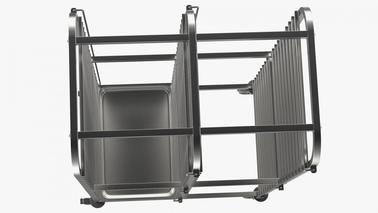 Shelf Trolley LIAM DUO 3D