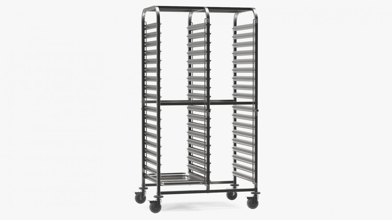 Shelf Trolley LIAM DUO 3D