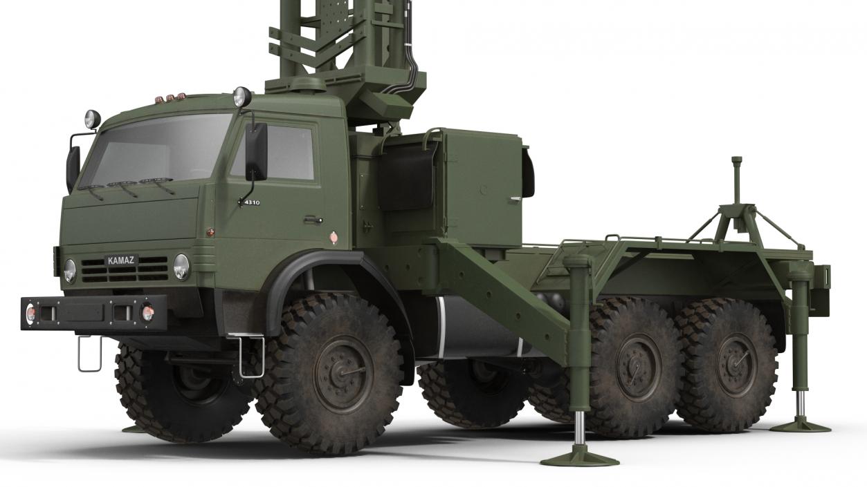 3D Kasta 2E2 Radar Truck