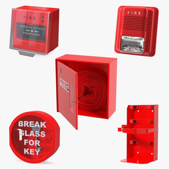 Fire Alarm Tools Collection 2 3D model