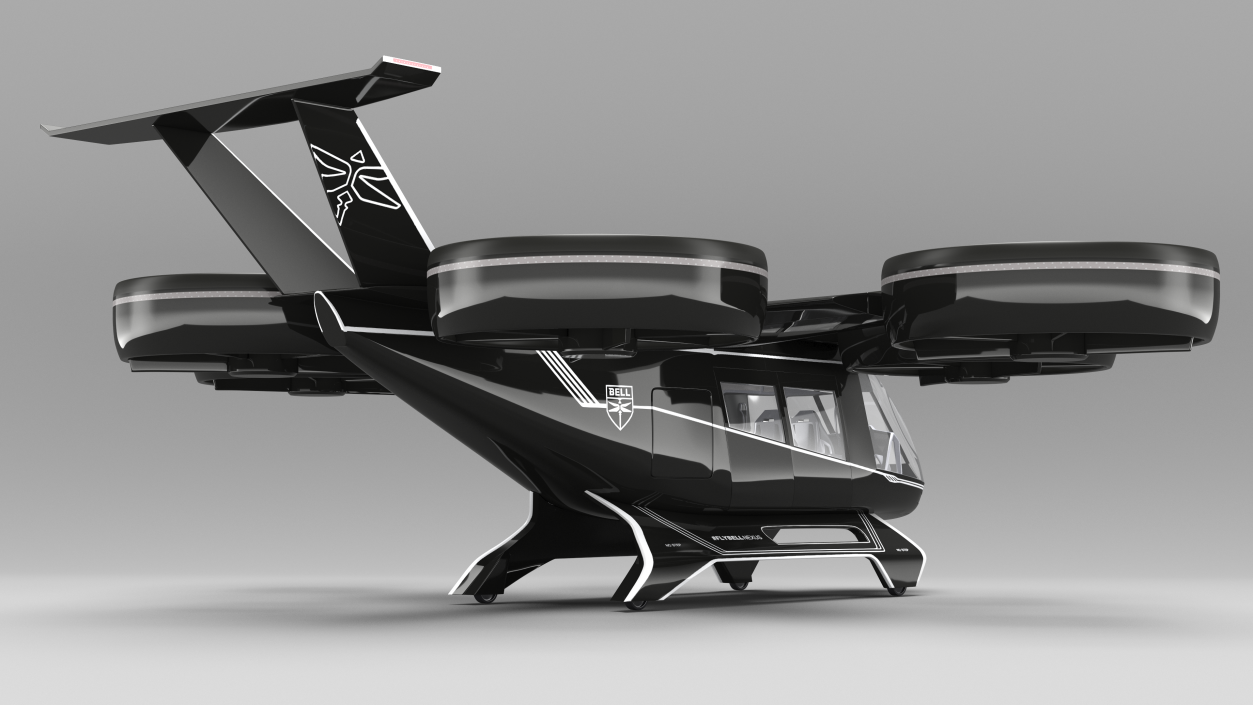 3D model Flying Car Bell Nexus 6HX