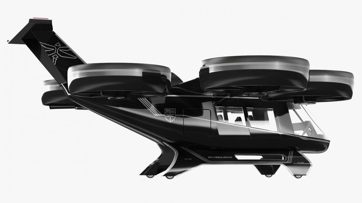 3D model Flying Car Bell Nexus 6HX