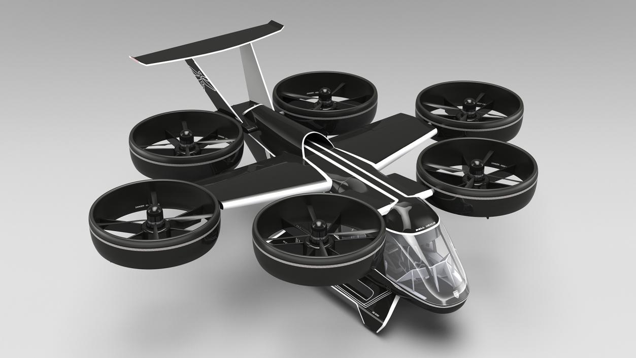 3D model Flying Car Bell Nexus 6HX