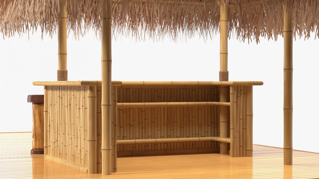 3D model Tiki Bar