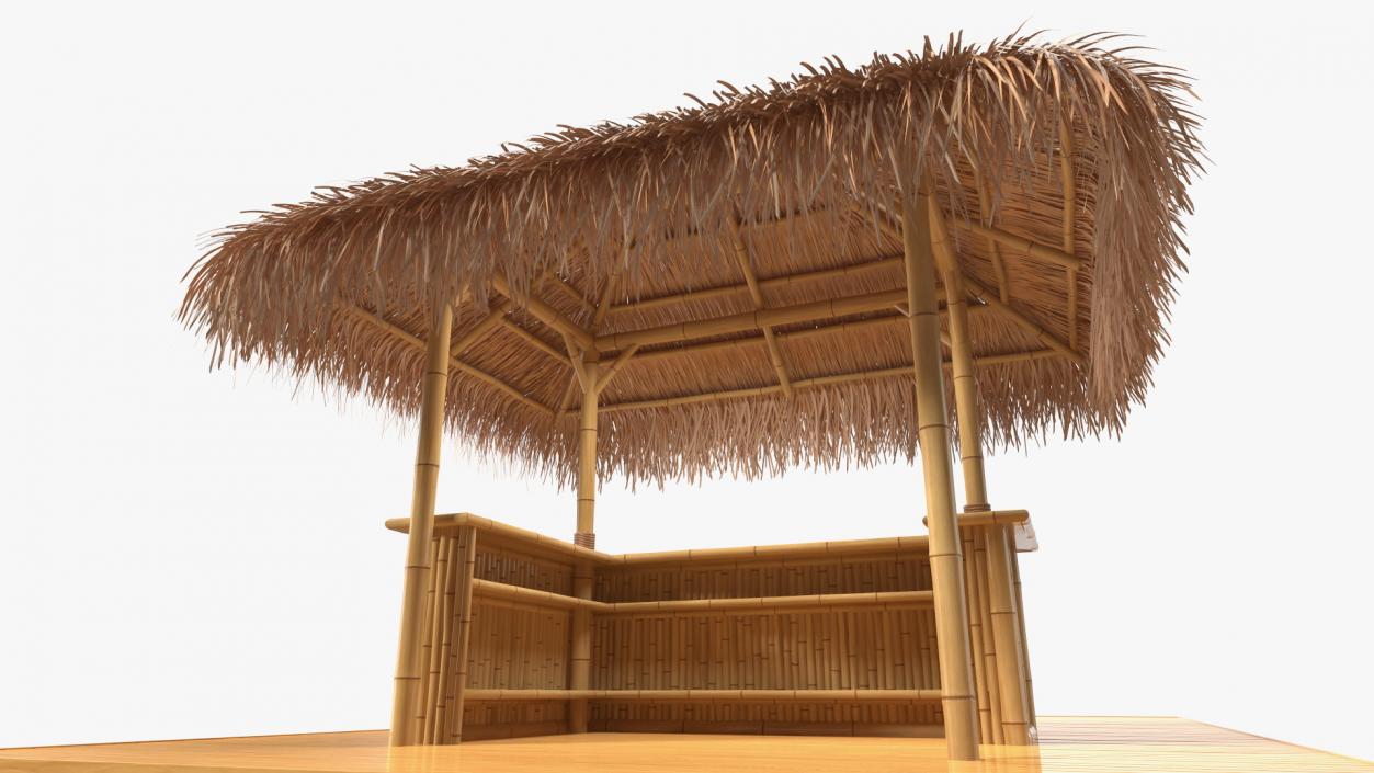 3D model Tiki Bar