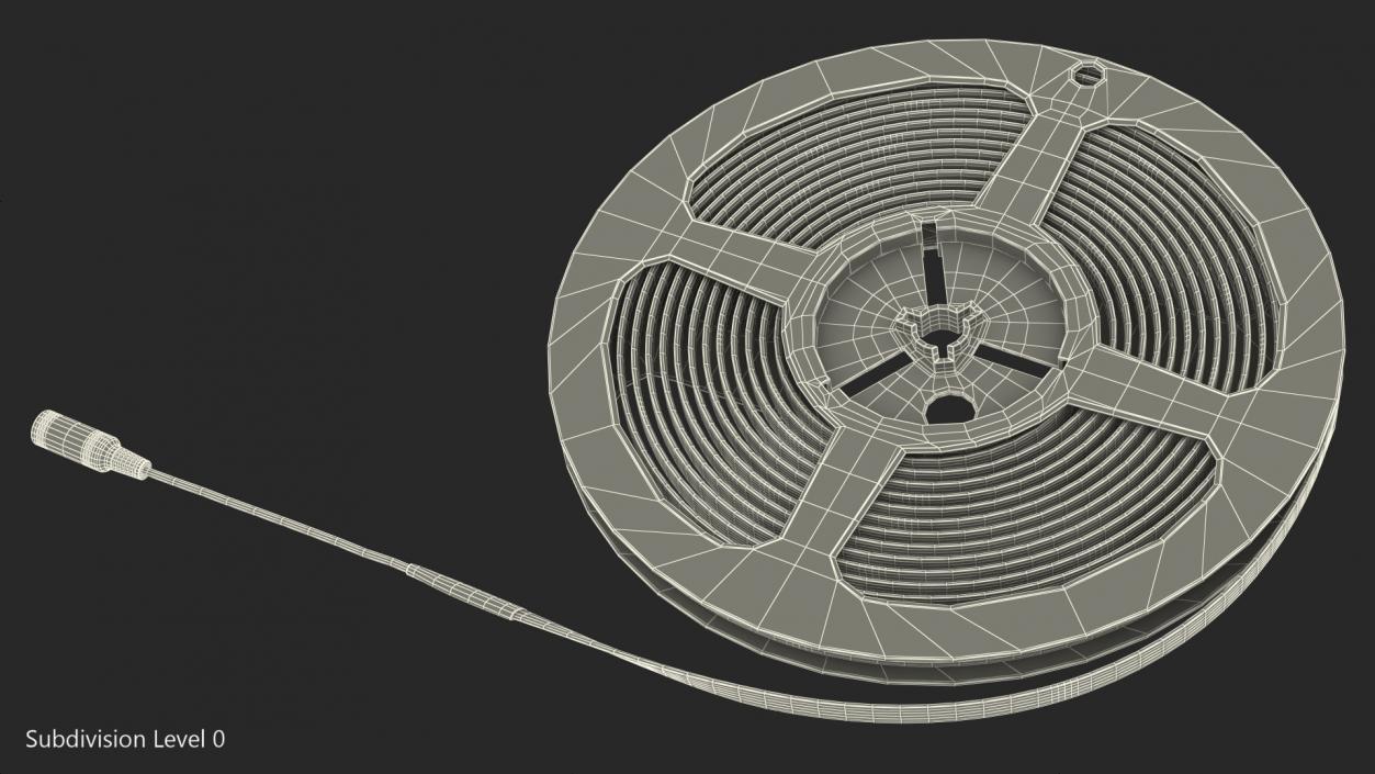 3D Tape Strip Lights Spool model