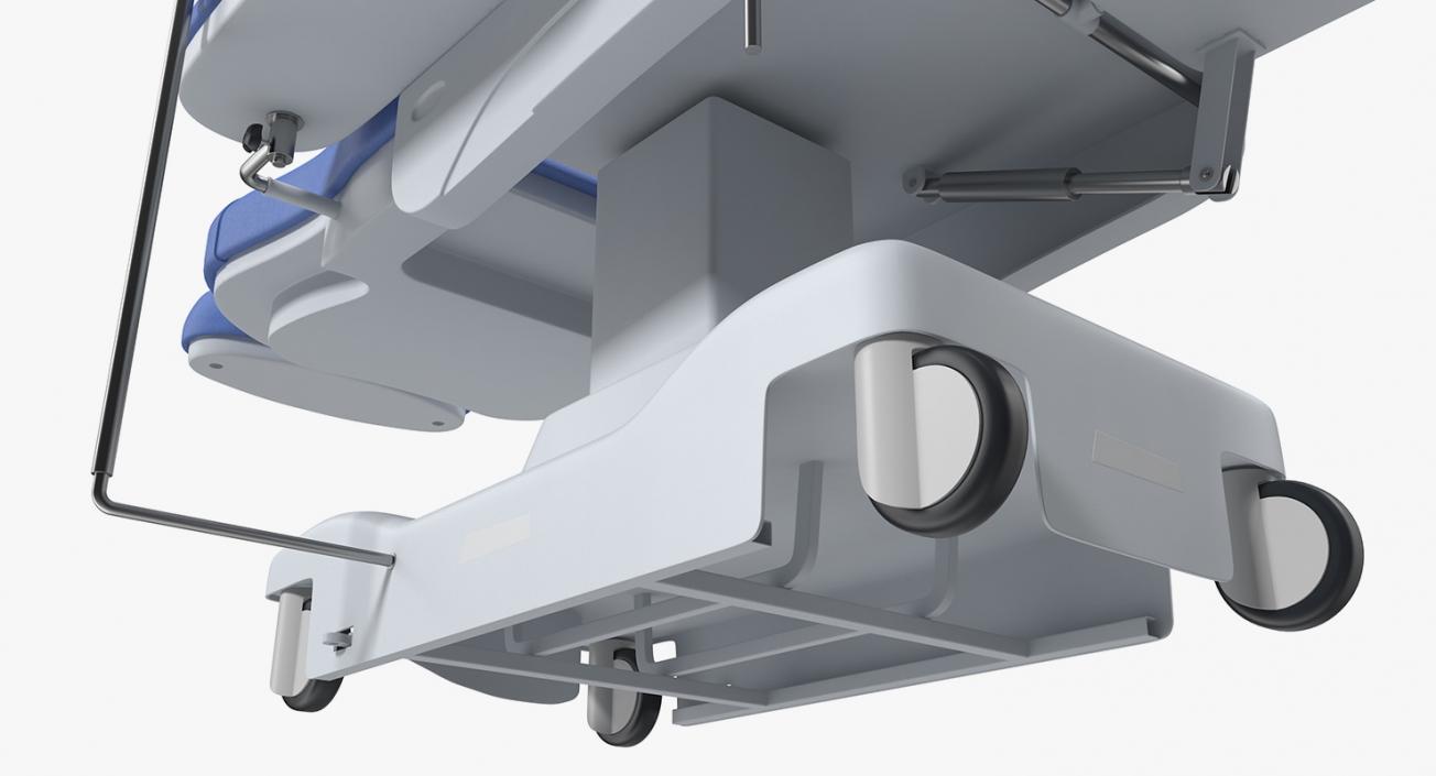 Electronic Medical Procedure Chair 3D model