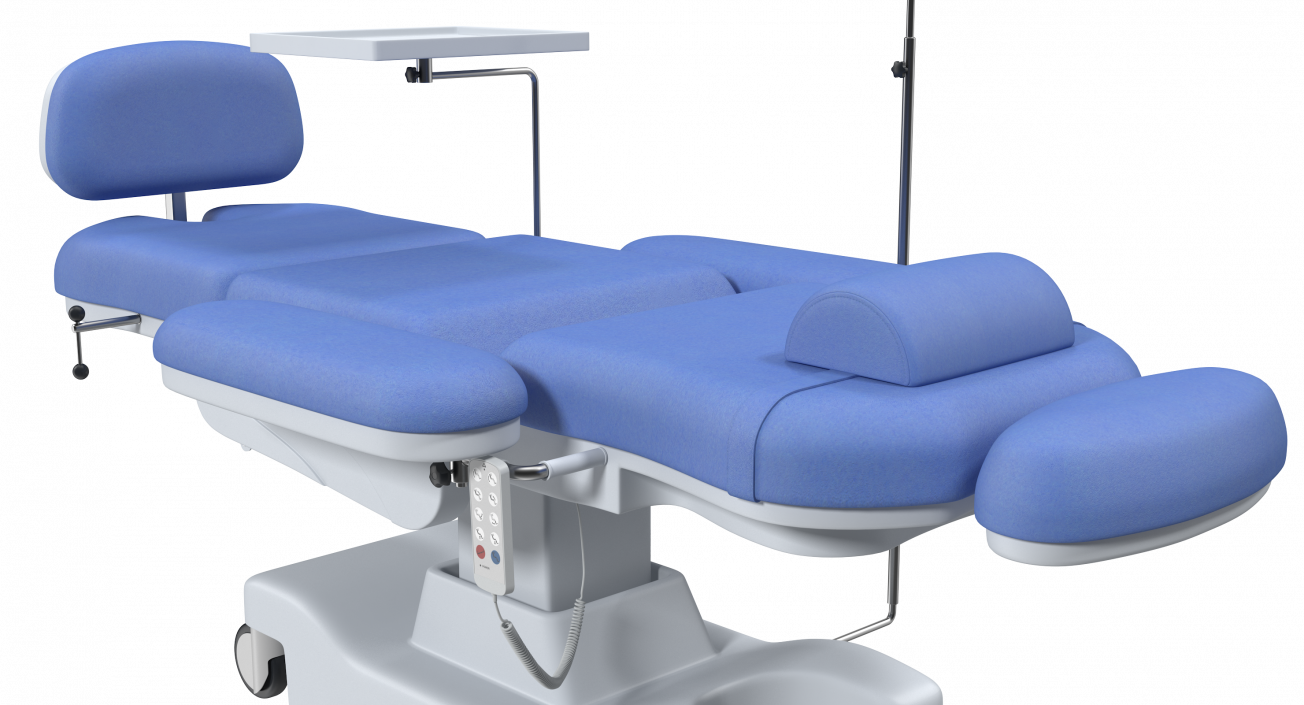 Electronic Medical Procedure Chair 3D model