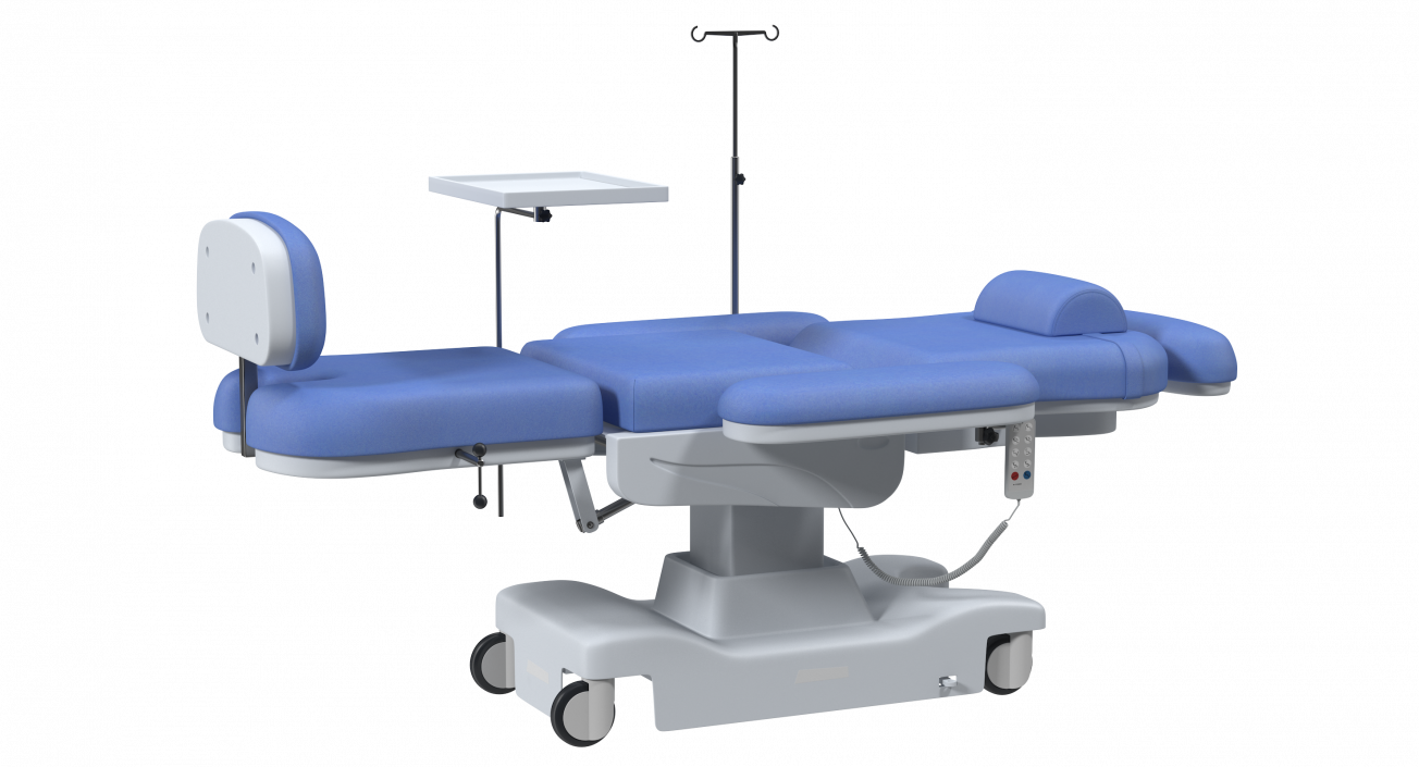 Electronic Medical Procedure Chair 3D model