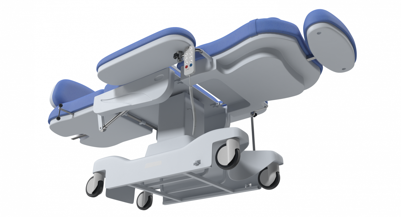 Electronic Medical Procedure Chair 3D model