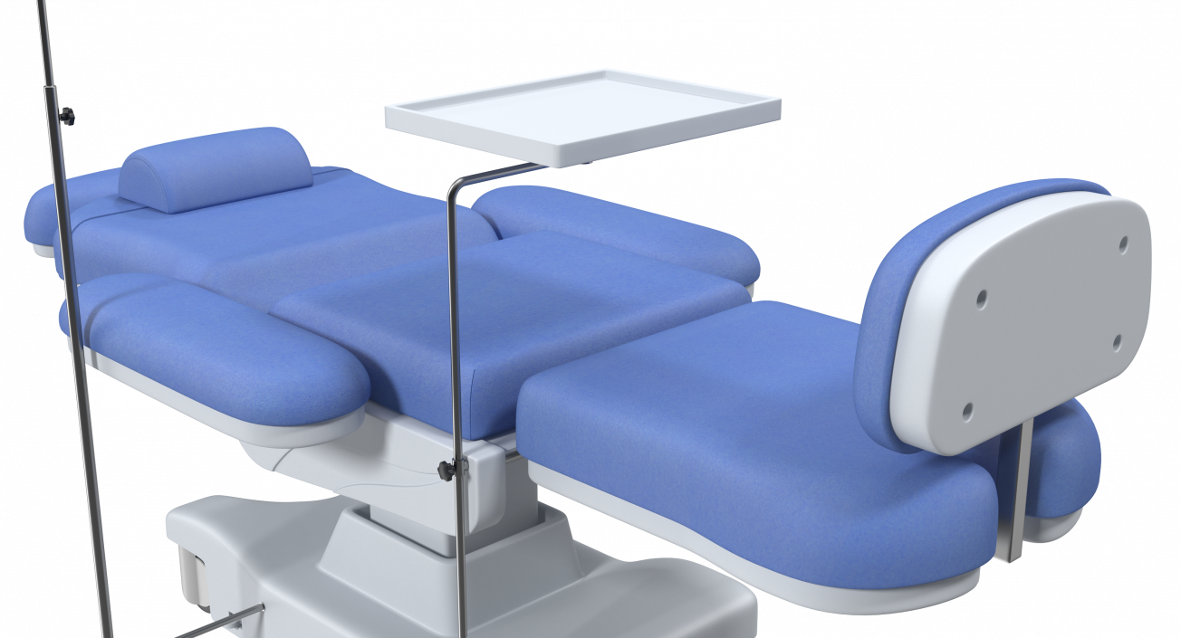 Electronic Medical Procedure Chair 3D model