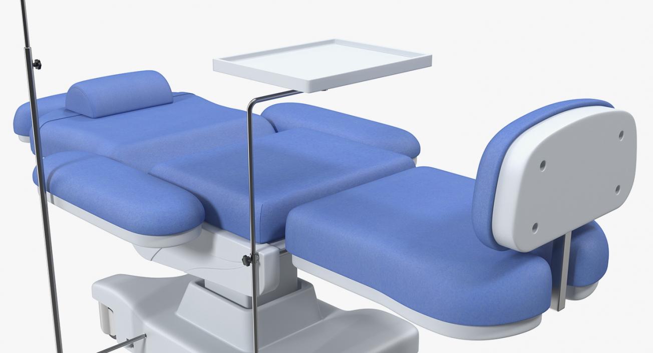 Electronic Medical Procedure Chair 3D model