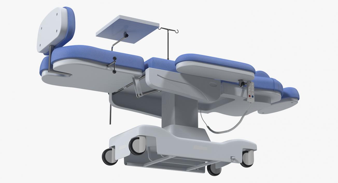 Electronic Medical Procedure Chair 3D model