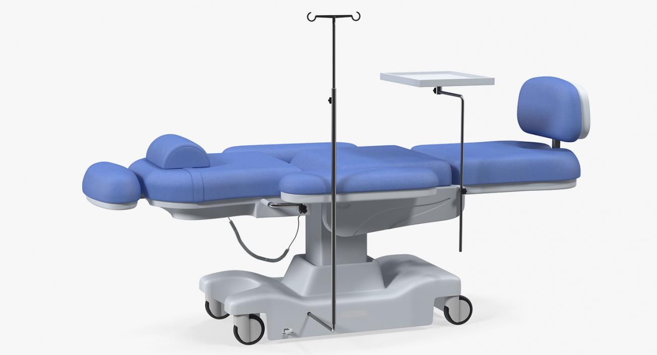 Electronic Medical Procedure Chair 3D model