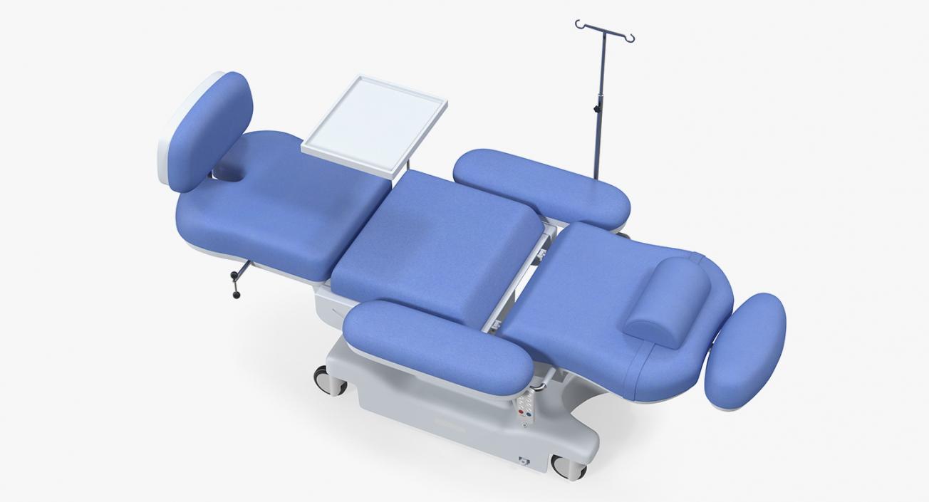 Electronic Medical Procedure Chair 3D model