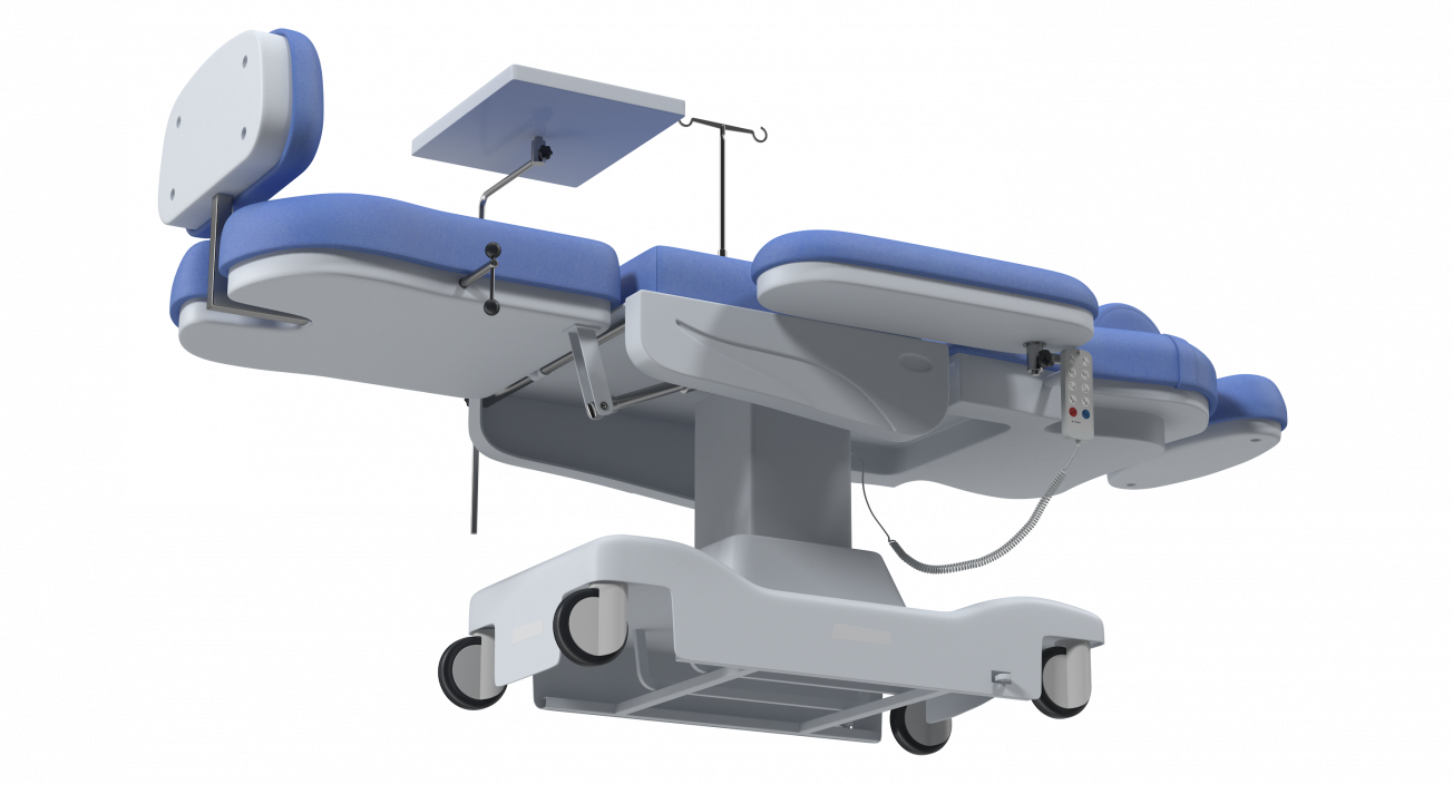 Electronic Medical Procedure Chair 3D model