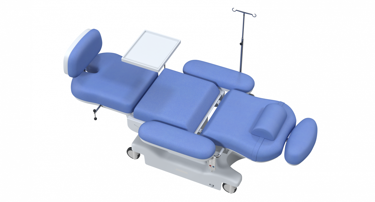 Electronic Medical Procedure Chair 3D model