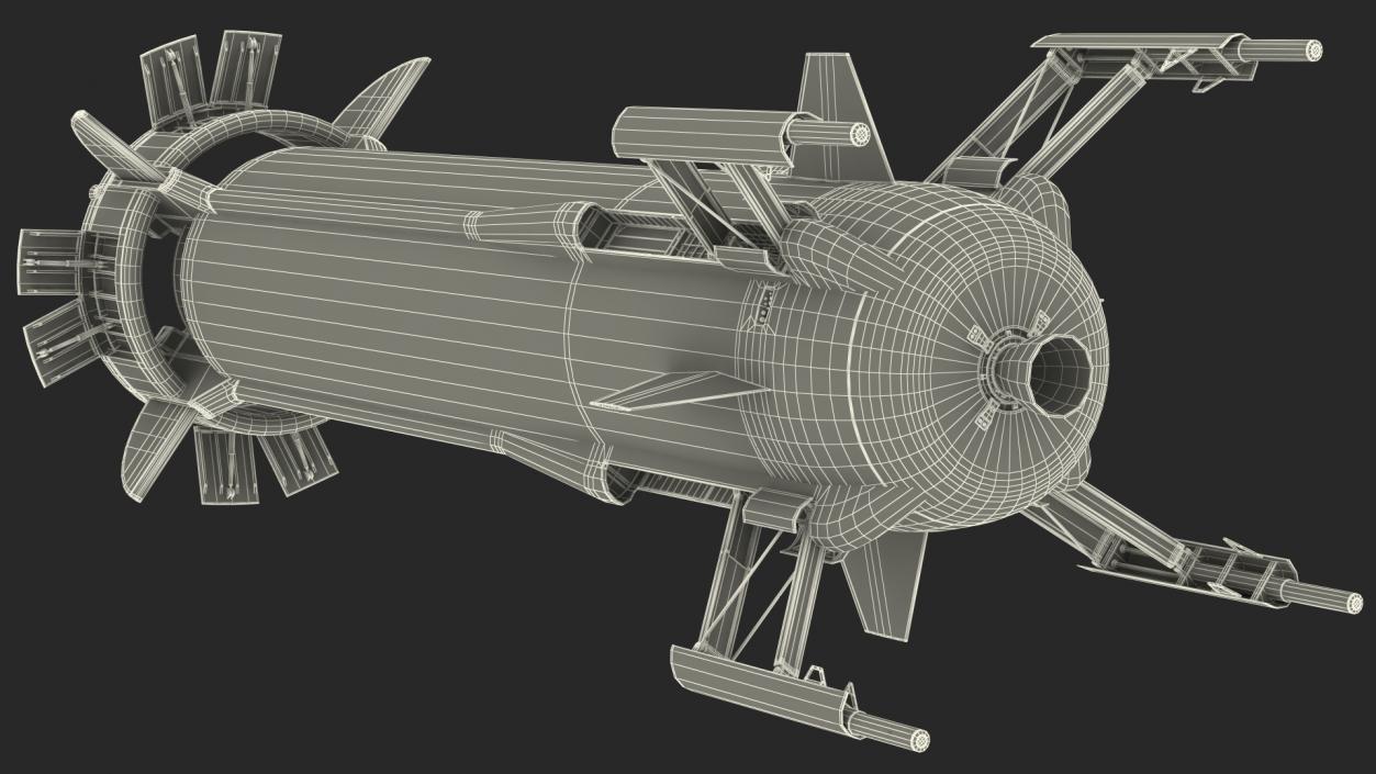 Rocket Booster 3D model